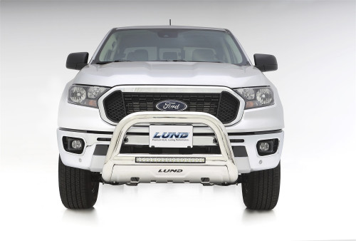 Lund - Lund 47021300 Bull Bar w/Light And Wiring