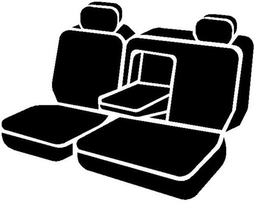Fia - Fia SP82-17 BLACK Seat Protector Custom Seat Cover