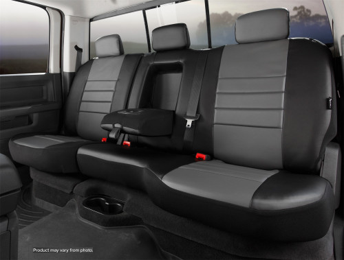 Fia - Fia SL65-1 GRAY LeatherLite Custom Seat Cover