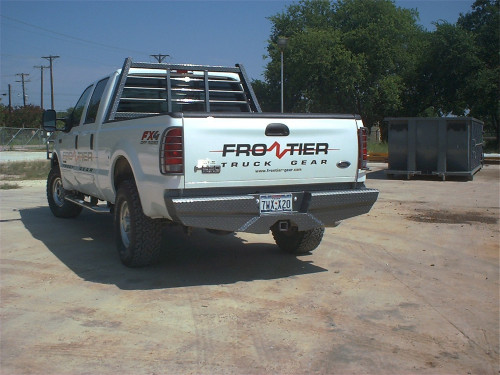 Frontier Truck Gear - Frontier Truck Gear 100-10-8008 Diamond Rear Bumper