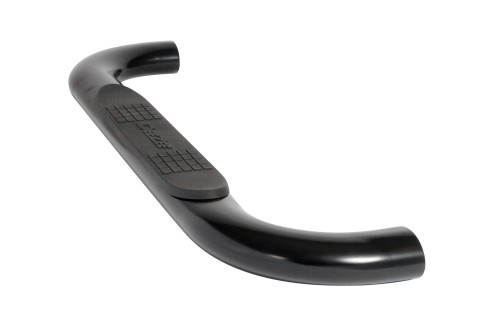 Dee Zee - Dee Zee DZ373519 Black Steel Oval 4 in. Side Steps