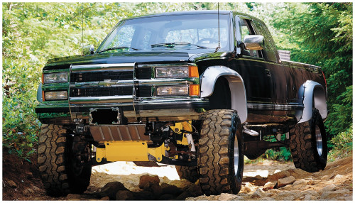 Bushwacker - Bushwacker 40010-11 Cut-Out Fender Flares