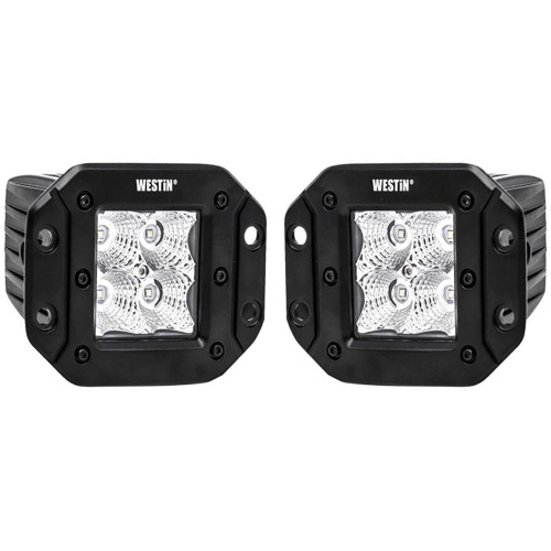 Westin - Westin 09-1218FM4 FM4Q LED Flush Mount Auxiliary Lights