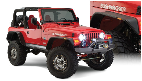 Bushwacker - Bushwacker 10920-07 Flat Style Fender Flares