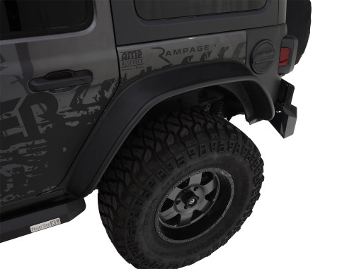 Bushwacker - Bushwacker 10100-07 Flat Style Fender Flares
