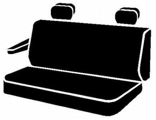 Fia - Fia TR42-47 BLACK Wrangler Custom Seat Cover