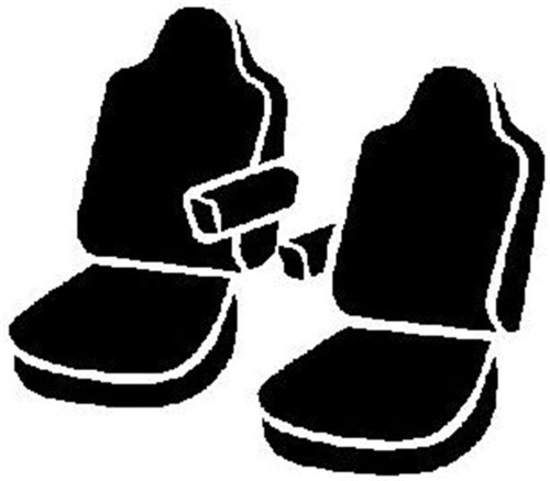 Fia - Fia TRS47-11 GRAY Wrangler Solid Seat Cover