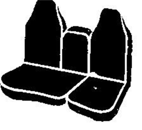 Fia - Fia TR47-3 BLACK Wrangler Custom Seat Cover
