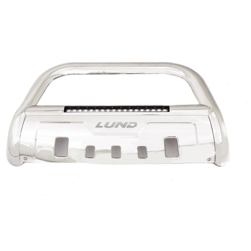 Lund - Lund 47021208 Bull Bar w/Light And Wiring