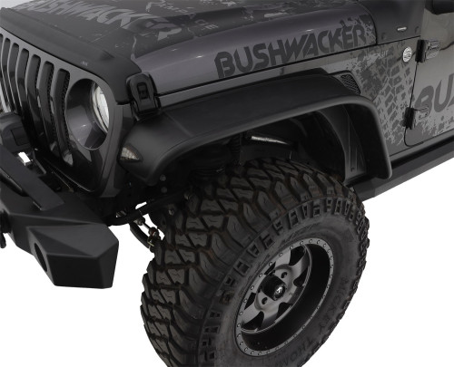 Bushwacker - Bushwacker 10101-07 Flat Style Fender Flares