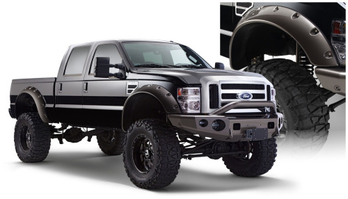 Bushwacker - Bushwacker 20047-02 Cut-Out Fender Flares