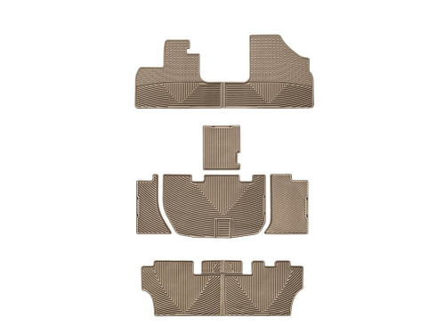 WeatherTech - WeatherTech W48TNW159TNW160 All Weather Floor Mats