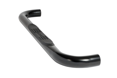 Dee Zee - Dee Zee DZ373511 Black Steel 3 in. Round Side Steps