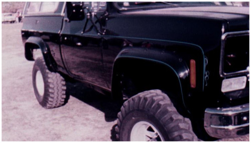 Bushwacker - Bushwacker 40004-11 Cut-Out Fender Flares