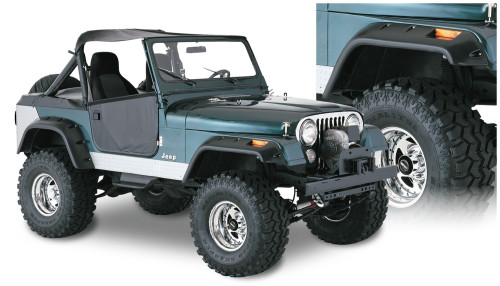 Bushwacker - Bushwacker 10910-07 Cut-Out Fender Flares