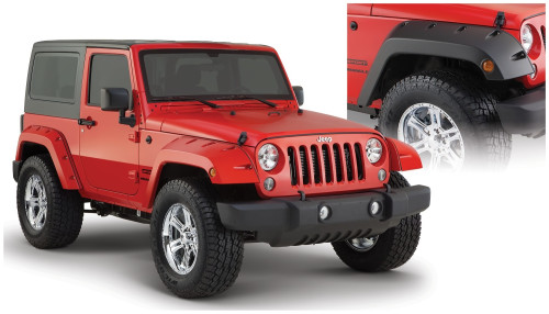 Bushwacker - Bushwacker 10077-02 Pocket Style Fender Flares