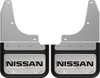 Truck Hardware - GCS51F-6 17-20 TITAN 5/8" Offset No Drill Front. Nissan Plate - Image 1