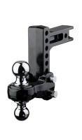 Fastway Solid Steel Series Steel Ball Mount 6" drop  (2" receiver) - Image 1