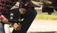 Fastway Solid Steel Series Steel Ball Mount 6" drop  (2" receiver) - Image 3