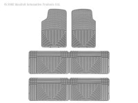 WeatherTech - WeatherTech W3GR-W25GR-W25GR All Weather Floor Mats - Image 1