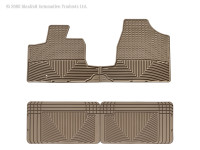 WeatherTech - WeatherTech W82TN-W25TN All Weather Floor Mats - Image 1