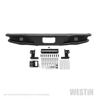 Westin - Westin 58-81005 Outlaw Rear Bumper - Image 4