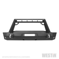 Westin - Westin 59-80025 WJ2 Stubby Front Bumper w/LED Light Bar Mount - Image 1