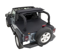 Bushwacker - Bushwacker 15235 TrailArmor Twill Flat Back Soft Top - Image 2