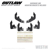 Westin - Westin 58-53155 Outlaw Nerf Step Bars - Image 4