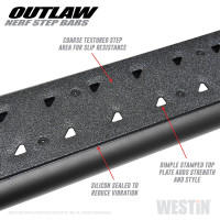 Westin - Westin 58-53155 Outlaw Nerf Step Bars - Image 5