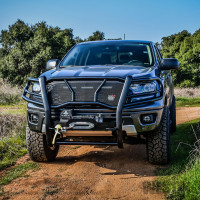 Westin - Westin 57-93985 HDX Winch Mount Grille Guard - Image 6