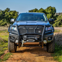 Westin - Westin 57-93985 HDX Winch Mount Grille Guard - Image 7