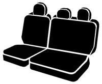 Fia - Fia NP92-30 GRAY Neo Neoprene Custom Fit Truck Seat Covers - Image 1