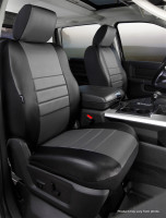 Fia - Fia SL69-48 GRAY LeatherLite Custom Seat Cover - Image 2