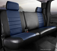 Fia - Fia SL62-26 BLUE LeatherLite Custom Seat Cover - Image 2