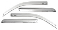 Auto Ventshade - Auto Ventshade 684355 Chrome Ventvisor Deflector 4 pc. - Image 1