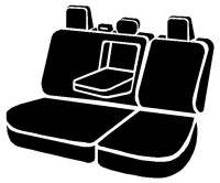 Fia - Fia NP92-44 GRAY Neo Neoprene Custom Fit Truck Seat Covers - Image 1