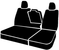 Fia - Fia NP92-52 GRAY Neo Neoprene Custom Fit Truck Seat Covers - Image 1