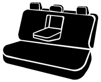 Fia - Fia NP92-59 GRAY Neo Neoprene Custom Fit Truck Seat Covers - Image 1