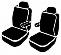 Fia - Fia NP92-99 GRAY Neo Neoprene Custom Fit Truck Seat Covers - Image 1