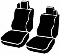 Fia - Fia NP97-16 GRAY Neo Neoprene Custom Fit Truck Seat Covers - Image 1