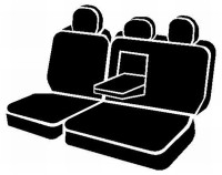 Fia - Fia NP92-50 GRAY Neo Neoprene Custom Fit Truck Seat Covers - Image 1