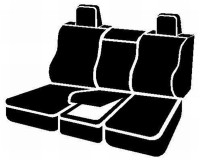 Fia - Fia NP97-25 GRAY Neo Neoprene Custom Fit Truck Seat Covers - Image 1