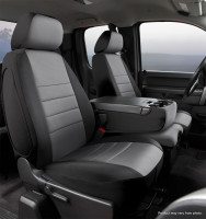 Fia - Fia NP97-29 GRAY Neo Neoprene Custom Fit Truck Seat Covers - Image 2