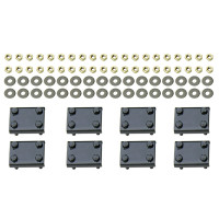 Westin - Westin 22-1085 Premier Oval Nerf Step Bar Mount Kit - Image 1