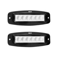 Westin - Westin 09-1918FM6 FM6 Flush Mount LED Auxiliary Light - Image 2