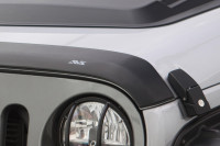 Auto Ventshade - Auto Ventshade 377156 Aeroskin Matte Black Hood Protector - Image 2