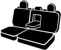 Fia - Fia TR42-90 GRAY Wrangler Custom Seat Cover - Image 1