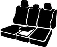 Fia - Fia NP99-45 GRAY Neo Neoprene Custom Fit Truck Seat Covers - Image 1