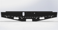 Ranch Hand - Ranch Hand SBF21HBLSL Sport Series Back Bumper - Image 3